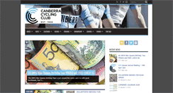Desktop Screenshot of canberracyclingclub.org.au